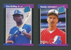 1989 Donruss Baseball Card Set(660) Ken Griffey Jr Rookie MINT