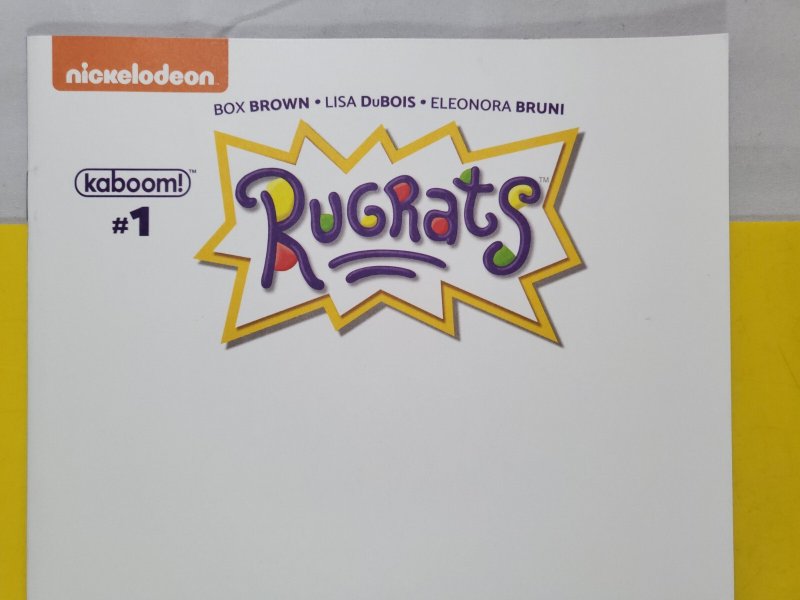 Rugrats #1 Blank Sketch Variant 2017 Kaboom! Boom! Studios