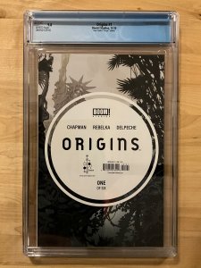 Origins #1 Hive Comics Virgin Edition Stan Yak CGC 9.8