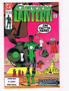 Green Lantern #17 VF DC Comics Comic Book Jones Hal Jordan John Stewart 91 DE21