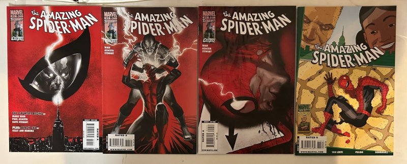 *Amazing Spider-Man 608-618 11 High Grade bks All vf/better unless noted