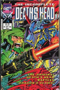 The Incomplete Death's Head #3 (1993) Death's Head