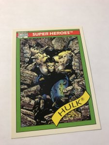 HULK (Gray) #17 : card : 1990 Marvel Universe Series 1, NM/M, Incredible