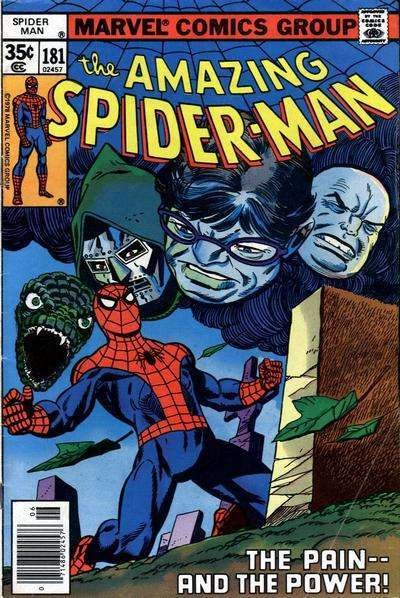 Amazing Spider-Man (1963 series)  #181, Fine- (Stock photo)