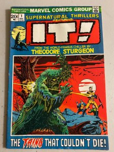 Supernatural Thrillers #1 Marvel (3.0 GD/VG (water damage)) (1972)