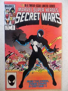 MARVEL SECRET WARS # 8 ORIGIN BLACK COSTUME HI GRADE SUPER NICE LOOK AT PICS