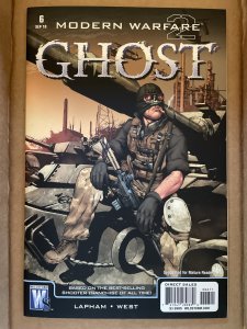 Modern Warfare 2: Ghost #6 NM+ Wildstorm Comics 2010 Low Print Run HTF
