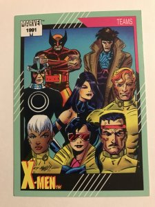 X-MEN #153 : Marvel Universe 1991 Series 2 card; Impel, NM/M, Gambit Havok Storm