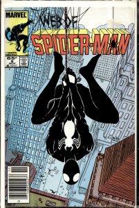 Web of Spider-Man #8 Newsstand Edition (1985) Spider-Man