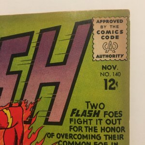 Flash #140 1st Heatwave Appearance Key Issue Captain Cold Silver Age 1963 DC