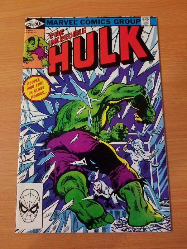 The Incredible Hulk #262 ~ NEAR MINT NM ~ (1981, Marvel Comics)