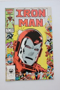 Iron Man #212 Direct Edition (1986) Iron Man [Key Issue] NM