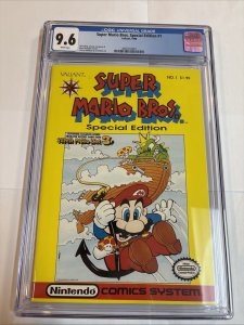Super Mario Bros. Special Edition (1990)  #1 (CGC 9.6 WP) Nintendo • Valiant