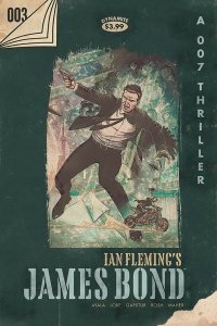 JAMES BOND (2019 DYNAMITE) #3 VARIANT 1:25 VINTAGE PAPERBACK INCV PRESALE-02/05
