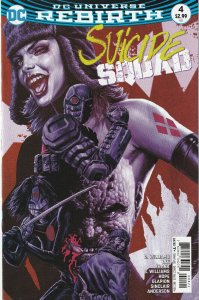 Suicide Squad # 4 Variant Cover NM DC 2016 Series [H3] 