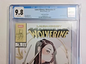 Laura Kinney Wolverine #1 Peach Momoko Variant Trinity Comics - 2025 - CGC 9.8