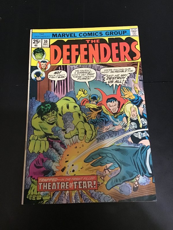 The Defenders #30 (1975) First Tapping Tommy! High-grade! VF/NM Wow!