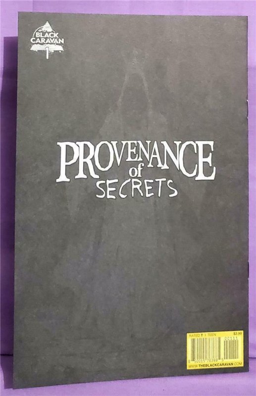 PROVENANCE of SECRETS #1 Black Caravan Imprint Christian DiBari (Scout, 2021)! 850015763885