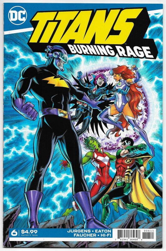 Titans Burning Rage #6 (DC, 2020) NM