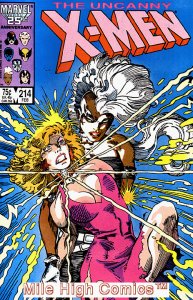 X-MEN  (1963 Series) (#1-113, UNCANNY X-MEN #114-544) (MARVEL) #214 Fine 