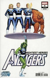The Avengers #6 Fantastic Four Variant Comic Book 2018 - Marvel