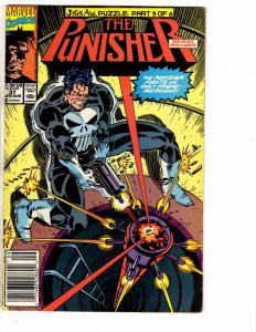 Lot Of 10 Punisher Marvel Comic Books # 25 26 37 38 39 41 43 44 51 52 J209