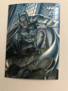 NIGHTWATCH #38 card : BATMAN FOREVER Metal 1995 Fleer; NM/M