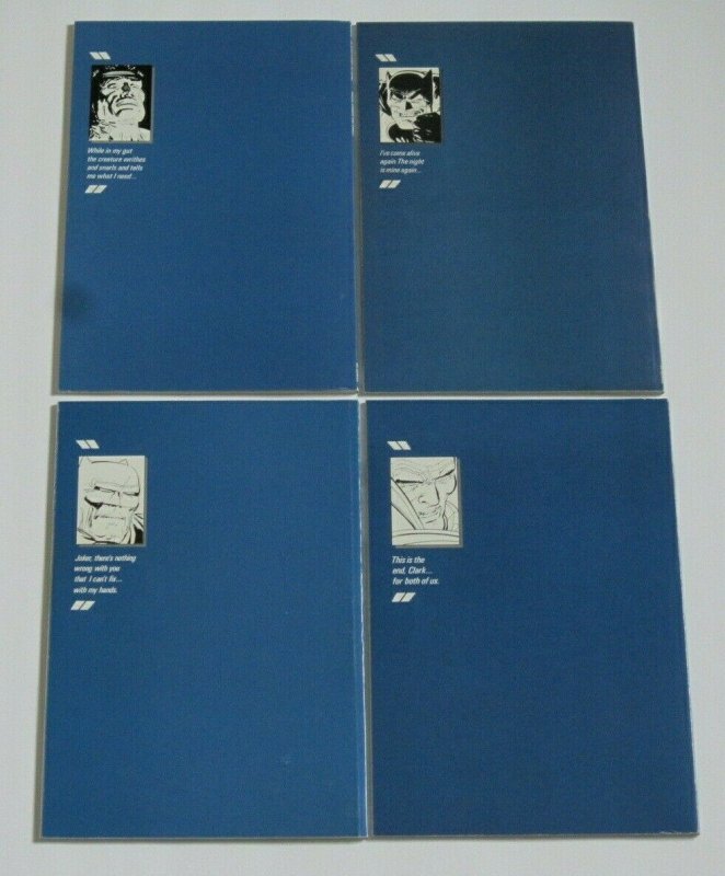 Batman The Dark Knight Returns #1-4 Complete Set NM 9.4 Frank Miller 1st Prints