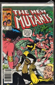 The New Mutants #8 (1983) New Mutants [Key Issue]