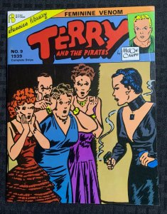 1988 TERRY AND THE PIRATES #9 by Milton Caniff SC FN+ 6.5 Flying Buttress