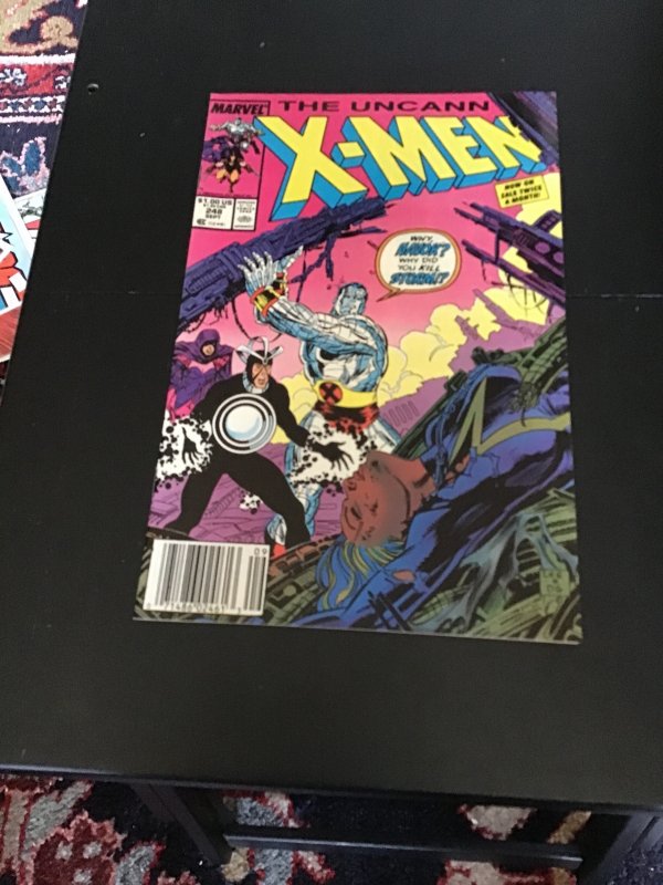 The Uncanny X-Men #248 (1989) 1st Jim Lee Art! High-Grade! NM-:Wow!