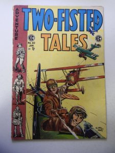 Two-Fisted Tales #40 (1954) VG/FN Condition 1/4 spine split