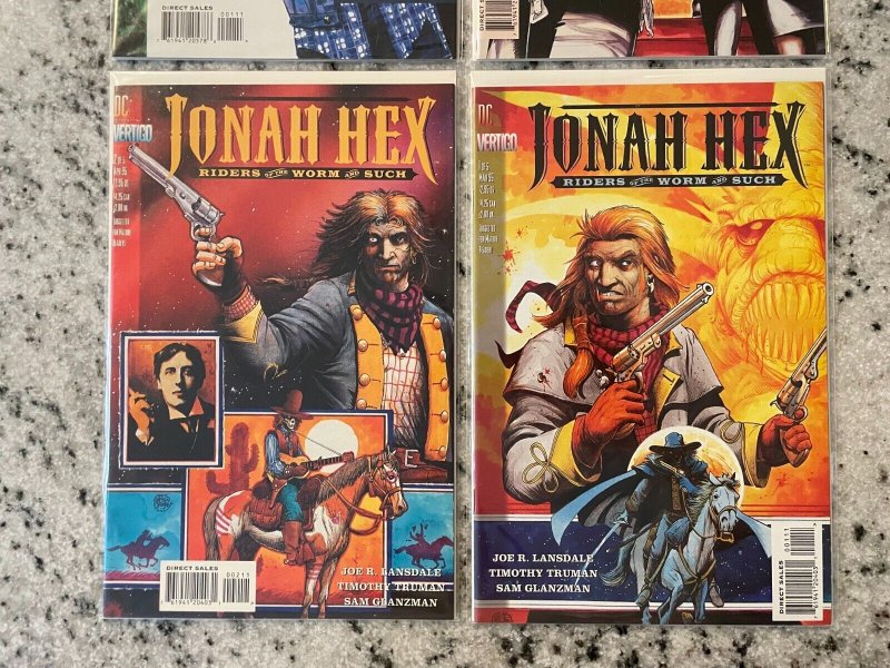 4 DC Vertigo Comics Jonah Hex # 1 2 + Mobfire # 6 + Millennium Fever # 1 NM RH15