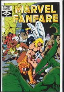 Marvel Fanfare #4 (1982) Angel