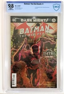 Batman: The Red Death #1 (2017) CBCS 9.8 - KEY 1st Red Death