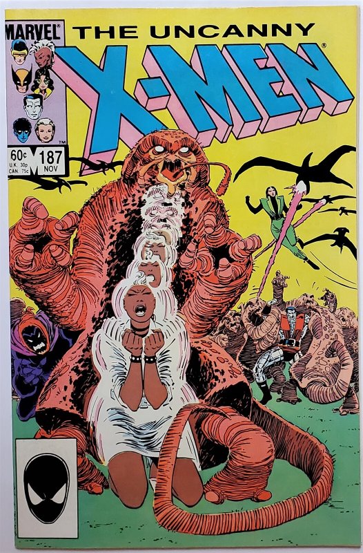 The Uncanny X-Men #187 (Nov 1984, Marvel) VF/NM