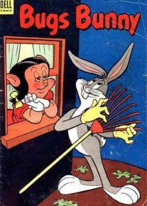 Bugs Bunny (Dell) #35 VG ; Dell | low grade comic February 1954 Petunia Pig
