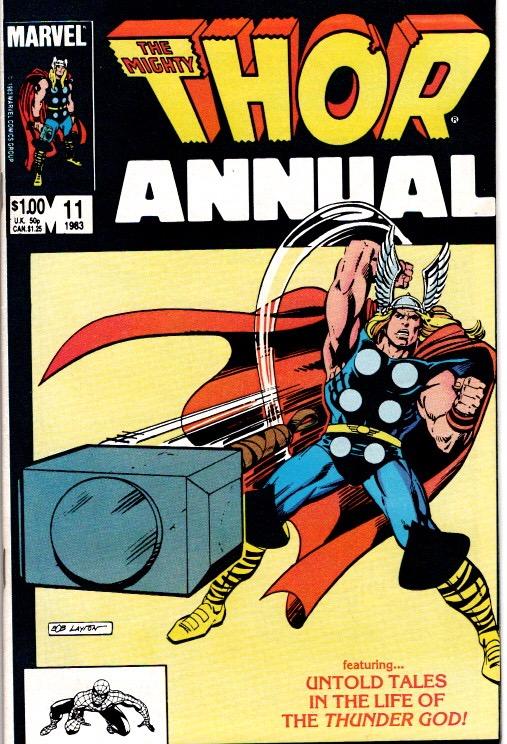 THOR ANNUAL #11 VFN $25.00