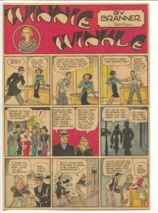 Magic Morro-Dick Tracy-Moon Mullins-Clyde Beatty-Winnie-Winkle-Loose Pages-19... 