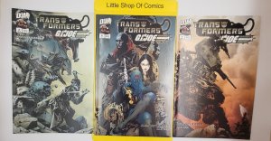 Transformers G.I. Joe #1 (A&B), 2 3 4 5 6 1-6 Set 2003/04 Dreamwave Productions