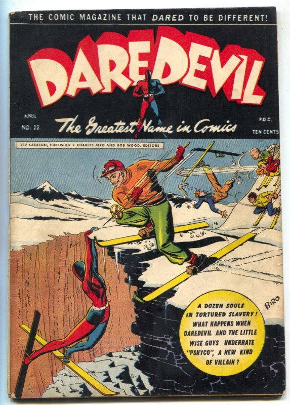 Daredevil Comics #23 1944-The Claw- Pirate Prince FN+ 