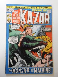 Astonishing Tales #14 (1972) VG+ Condition tape pull bc