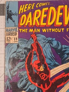 Daredevil #39 ?-1st App Of Exterminator Later Becomes Death-Stalker—Marvel 1968