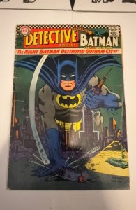 Detective Comics #362 (1967)Riddler story- cover wear/spine chips/foxxing