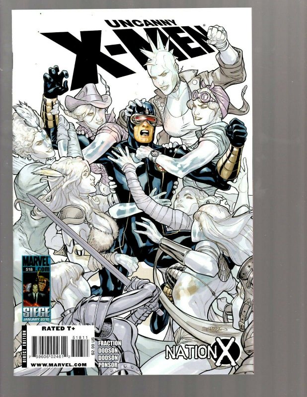 12 X-Men Comics # 510 511 512 515 516 517 518 519 520 UTOPIA # 1 513 514 GK41