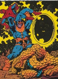 Warlock Special Edition # 6  Thanos, Avengers, Spiderman, The Thing !!