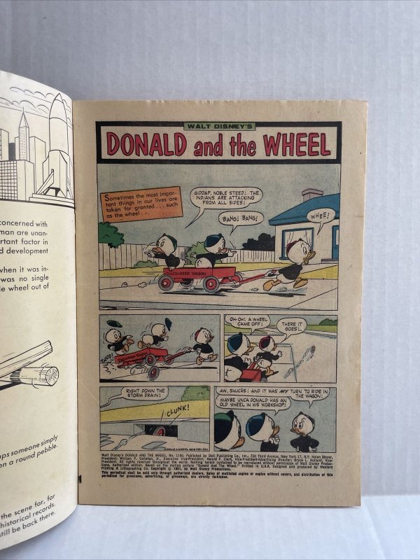 Walt Disney’s Donald Duck #1190 Four Color