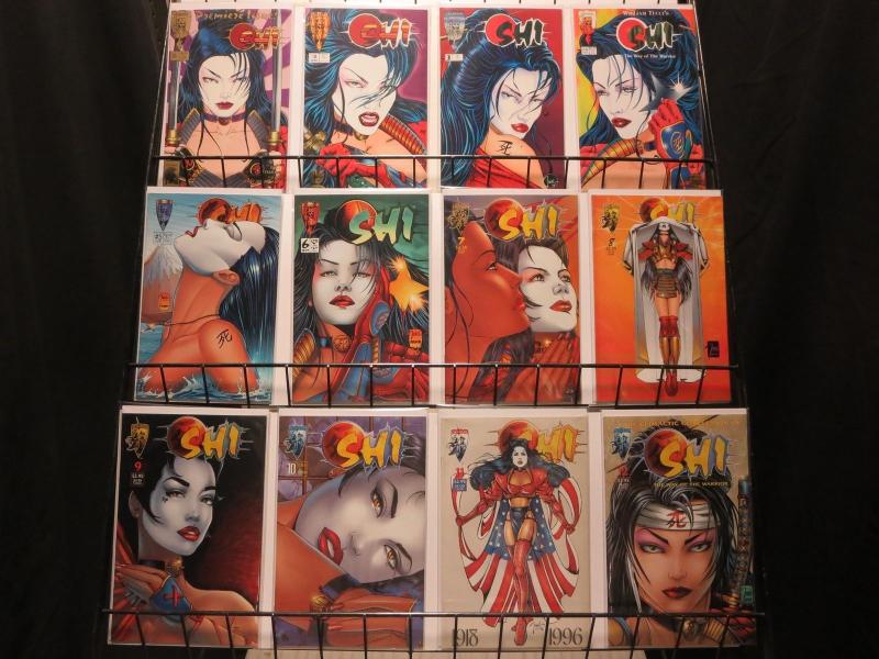 SHI (1994 CRUSADE) 1-12 Billy Tucci's indie classic