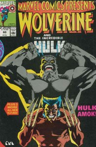 Marvel Comics Presents #60 FN ; Marvel | Wolverine Hulk