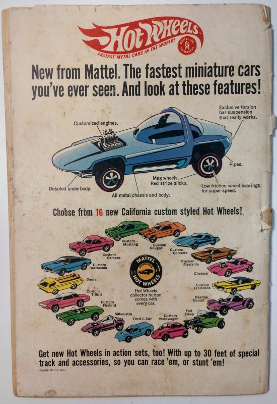 The Brave and the Bold #79 (1.0, 1968) Top Staple Detached